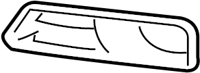 View 5212706130 Fog Light Trim (Front, Lower) Full-Sized Product Image