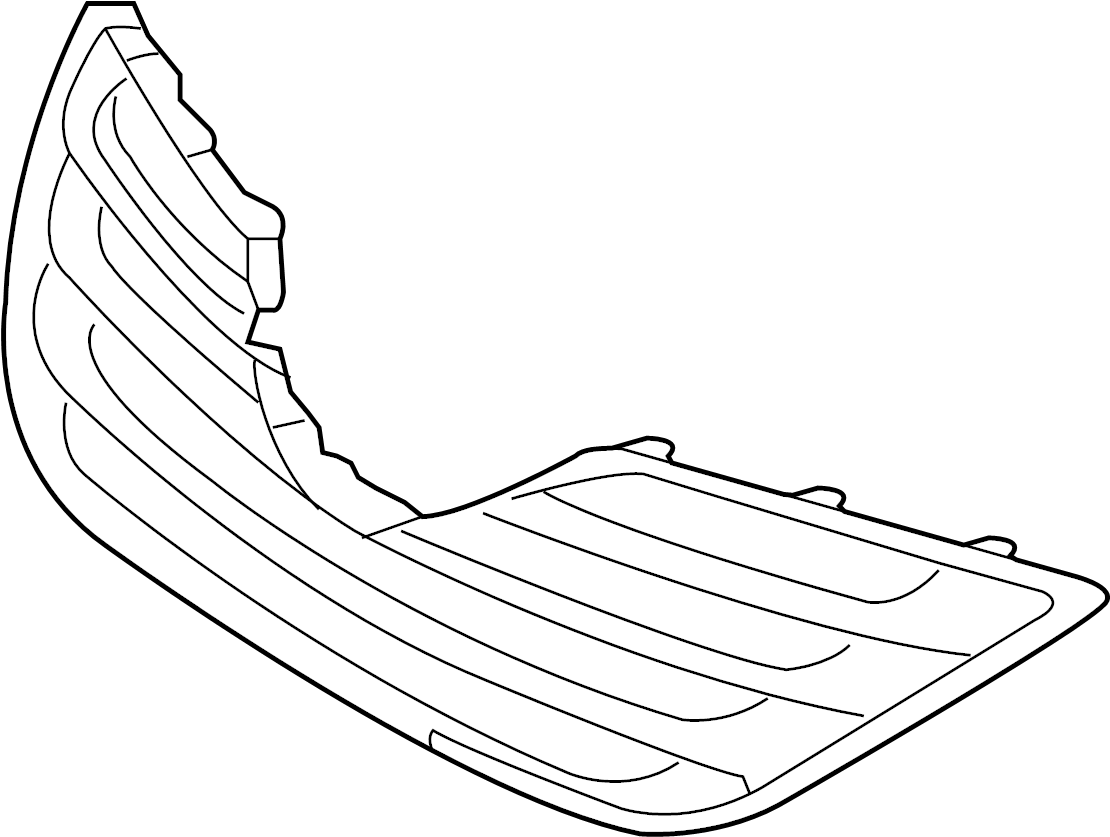 View 5311106090J1 Grille (Upper) Full-Sized Product Image