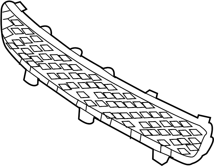 View 5311206170 Grille (Lower) Full-Sized Product Image