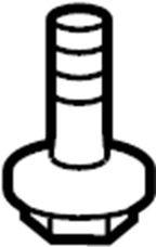 View 90159A0010 Screw. Bolt. (Front, Rear, Upper, Lower) Full-Sized Product Image