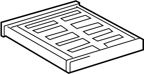 View 8713907010 Cabin Air Filter Full-Sized Product Image