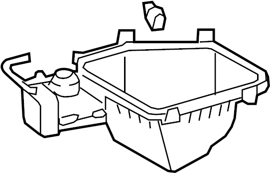 View 17700AD016 Air Filter and Housing Assembly Full-Sized Product Image