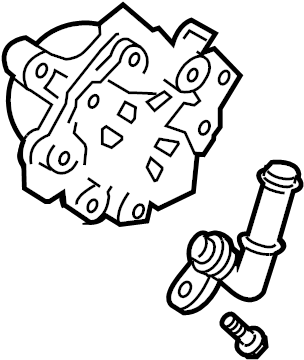 View 4431007040 Power Steering Pump Full-Sized Product Image