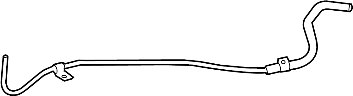 View 4441633191 Power Steering Return Hose (Lower) Full-Sized Product Image