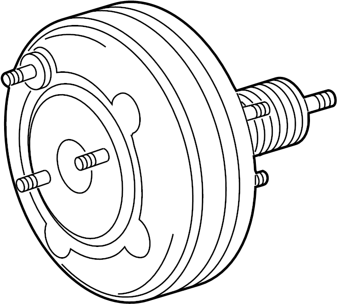 View 4461007131 Power Brake Booster Full-Sized Product Image