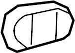 View 6921728010L1 Exterior Door Handle Cover (Front, Rear) Full-Sized Product Image