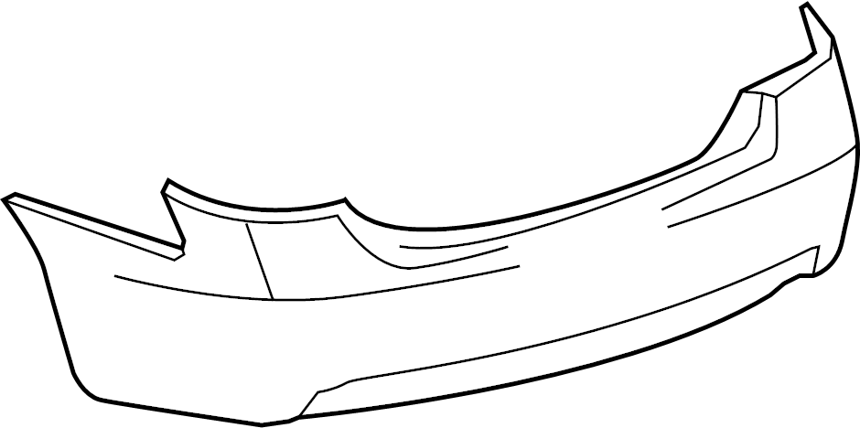 View 5215906950 Bumper Cover (Rear) Full-Sized Product Image