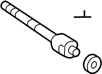 View 4550339315 Steering Tie Rod End Full-Sized Product Image