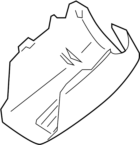 View 4528706150E0 Steering Column Cover (Upper, Lower) Full-Sized Product Image