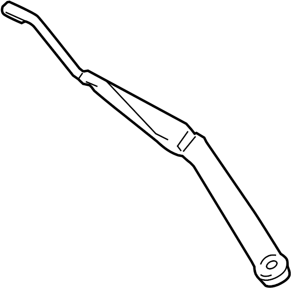 View 8522106050 Windshield Wiper Arm (Left, Front) Full-Sized Product Image