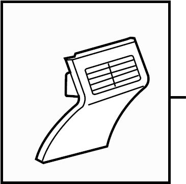 View 5890306040E0 Panel. Trim. Console. (Rear, Upper) Full-Sized Product Image