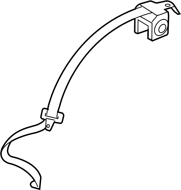 View 7336006202E0 Seat Belt Lap and Shoulder Belt (Rear) Full-Sized Product Image