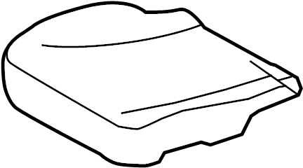 View 7151233210 Seat. Cushion. (Front) Full-Sized Product Image
