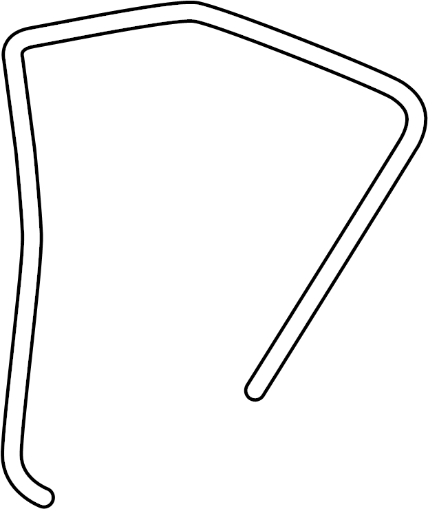 View 6233106070B1 Door Seal (Front, Rear, Upper, Lower) Full-Sized Product Image
