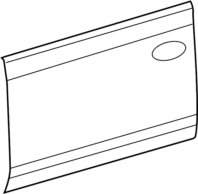 View 6711206040 Door Outer Panel (Front) Full-Sized Product Image