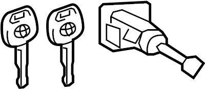 View 6905233300 Door Lock Cylinder Full-Sized Product Image