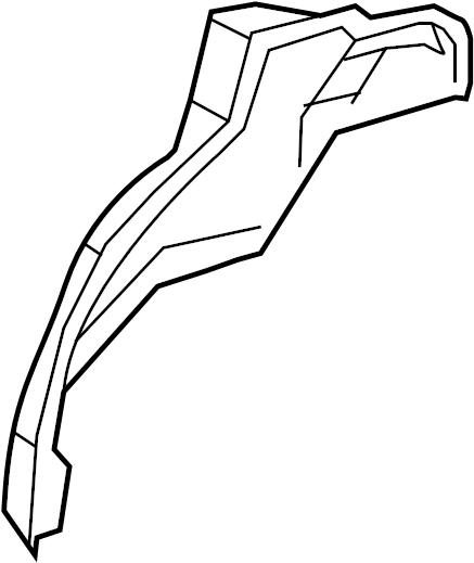 View 61633AA903 Wheel Housing Side Panel Full-Sized Product Image