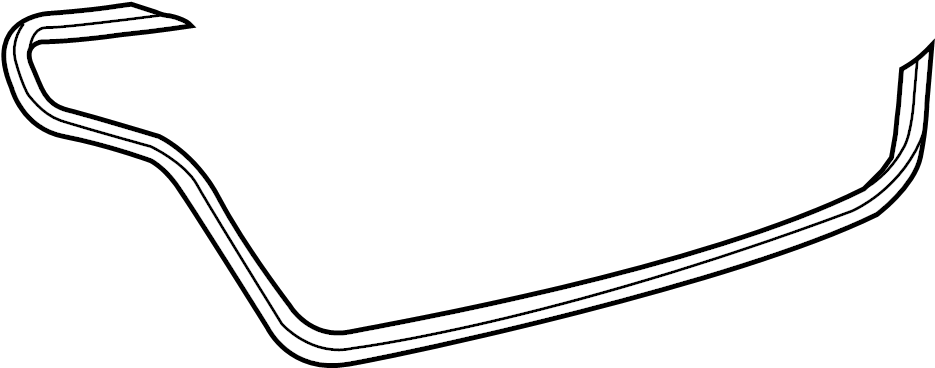 View 6446106060 Deck Lid Seal (Rear) Full-Sized Product Image