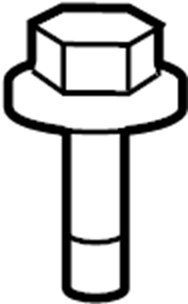 View 9008011247 Bolt. Fender. Channel. (Front) Full-Sized Product Image