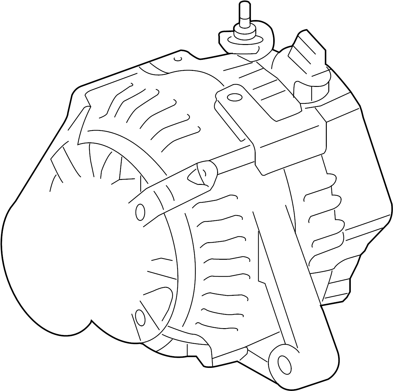 View 270600V010 Alternator Full-Sized Product Image
