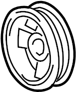 View 1347031030 Engine Crankshaft Pulley Full-Sized Product Image