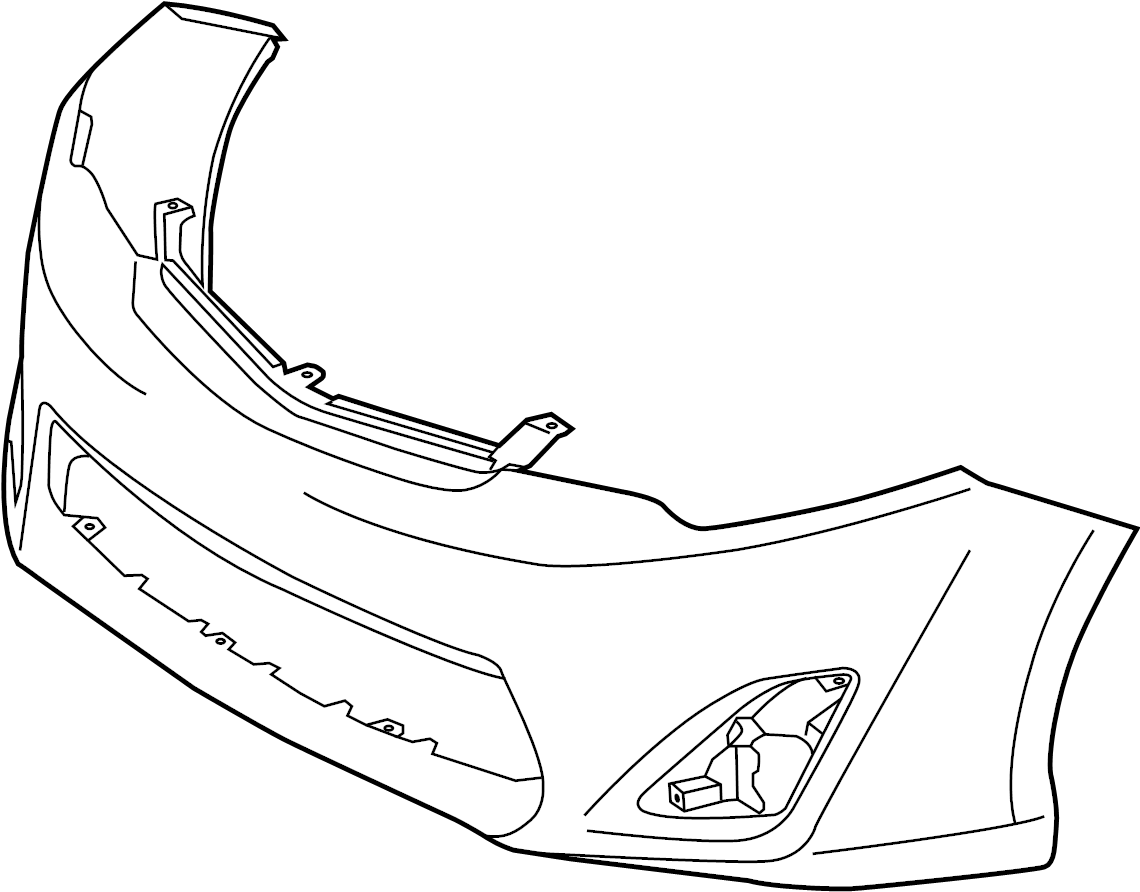 View 5211906975 Cover, Bumper, LE. (Front) Full-Sized Product Image