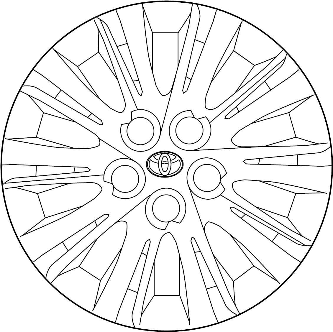 View 4260206091 Wheel Cover Full-Sized Product Image