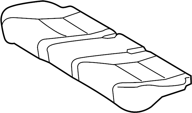 View 7107506A91C2 Seat Cover (Rear) Full-Sized Product Image