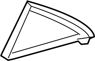View 6818806070 Vent Window Weatherstrip (Rear) Full-Sized Product Image