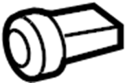View 7737706050 Fuel Filler Door Release Cable Clip Full-Sized Product Image