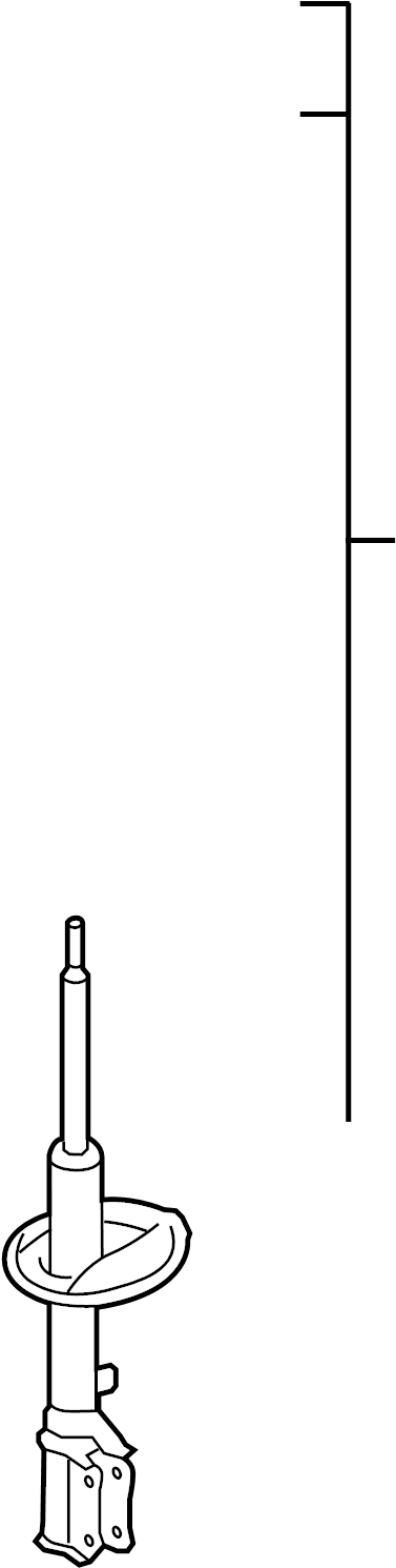 View 4854009B70 Suspension Strut Full-Sized Product Image