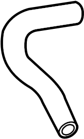 View 162670V020 Engine Coolant Hose Full-Sized Product Image