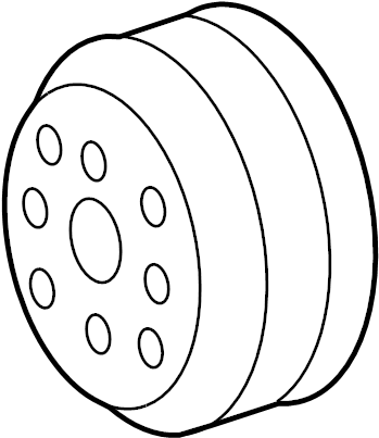 View 1617331010 Engine Water Pump Pulley Full-Sized Product Image