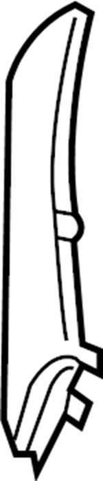 View 5271206110 Molding. MOULDING, Bumper. (Front, Upper) Full-Sized Product Image