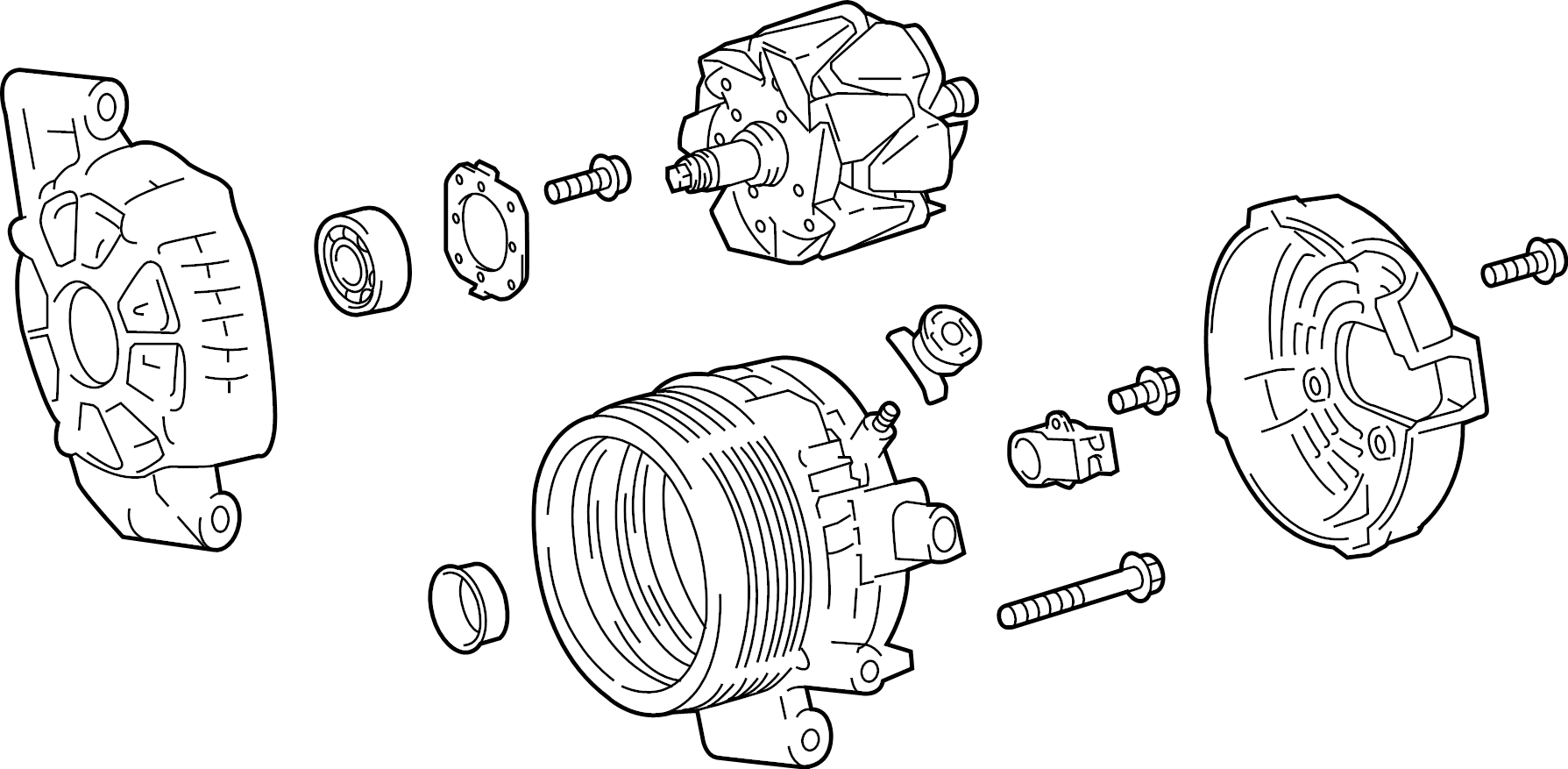 View 27060F0010 Alternator Full-Sized Product Image