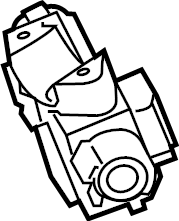 View 4502006220 Bracket. Steering. Lock. Column.  Full-Sized Product Image
