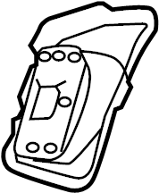 View 4518606250C0 Steering Wheel Plug (Lower) Full-Sized Product Image