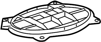 View 8622506010 Speaker Cover (Right) Full-Sized Product Image