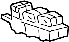 View 8482006120 Door Window Switch Full-Sized Product Image