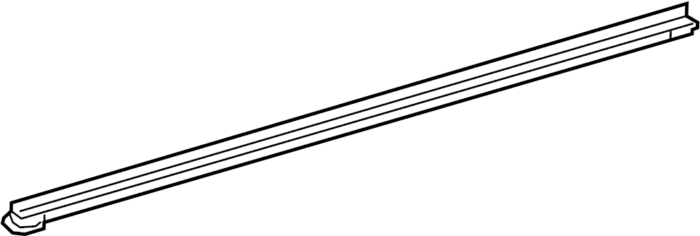 View 6817306140 Door Window Belt Weatherstrip (Rear) Full-Sized Product Image