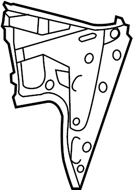 View 6173506100 Panel. REINFORCED. (Front, Rear, Upper, Lower) Full-Sized Product Image