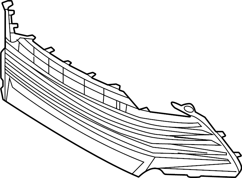 View 5310206280 Grille (Lower) Full-Sized Product Image