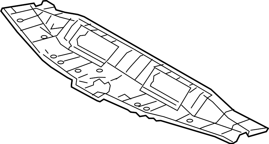 View 5329506190 Radiator Support Access Cover (Upper) Full-Sized Product Image