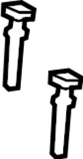 View 7193006050B0 Support Assembly, Seat. Support, Headrest. (Front) Full-Sized Product Image