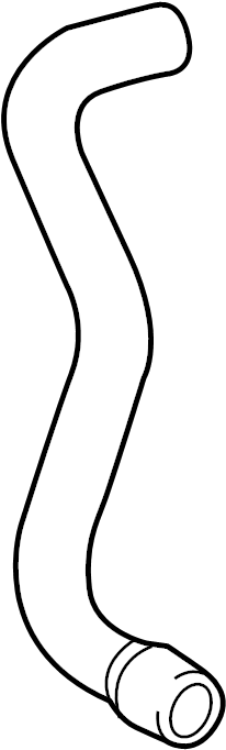 View 16572AA021 Radiator Coolant Hose (Upper, Lower) Full-Sized Product Image
