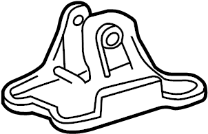 View 123130A061 Engine Mount Bracket Full-Sized Product Image