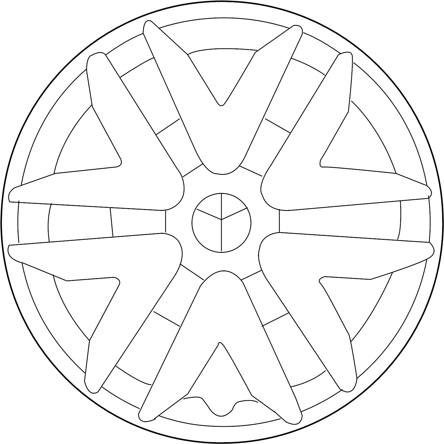 View 42621AE031 Wheel Cover Full-Sized Product Image