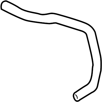 View 4434808030 Power Steering Reservoir Hose Full-Sized Product Image