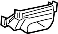View 8721108030 Duct. Air. (Lower) Full-Sized Product Image