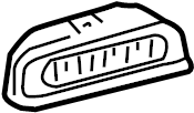 View 8711408060 Dashboard Air Vent Full-Sized Product Image
